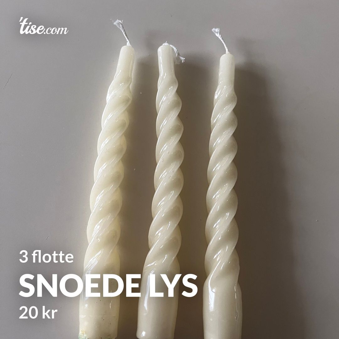 Snoede lys