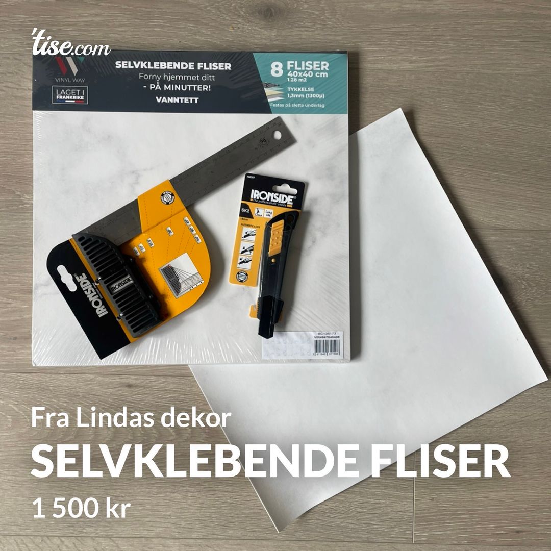 Selvklebende fliser