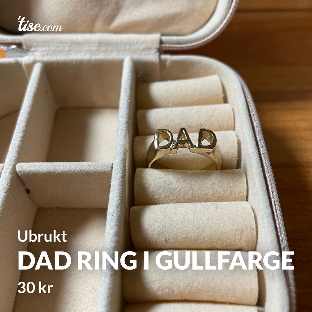 DAD RING I GULLFARGE