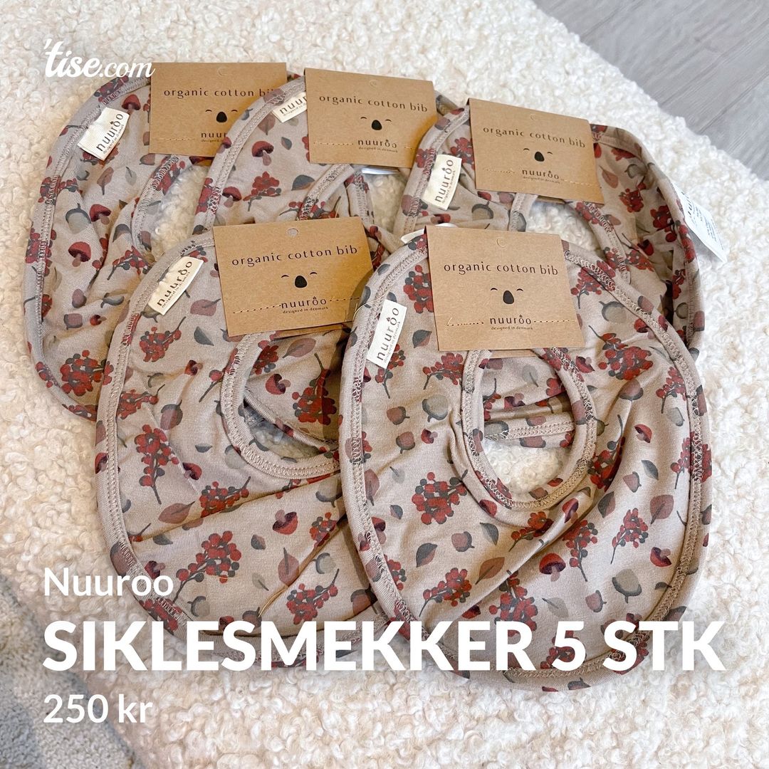 Siklesmekker 5 stk