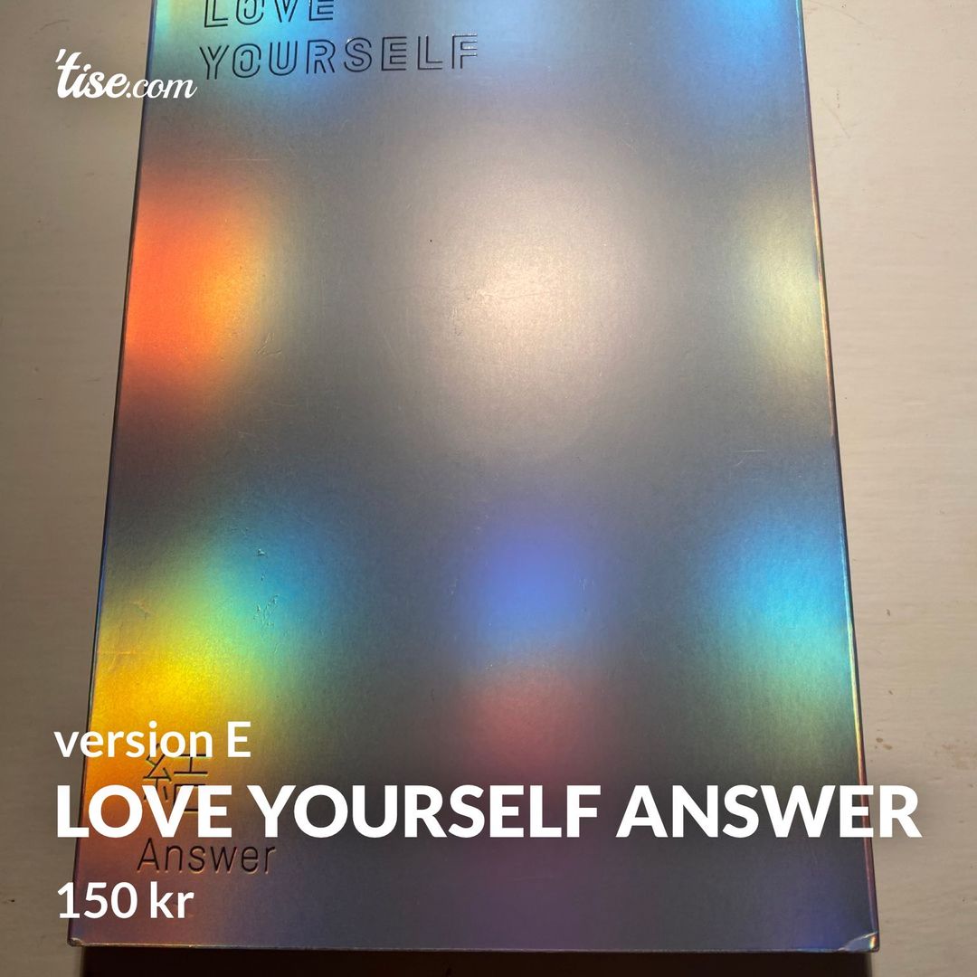 Love yourself answer