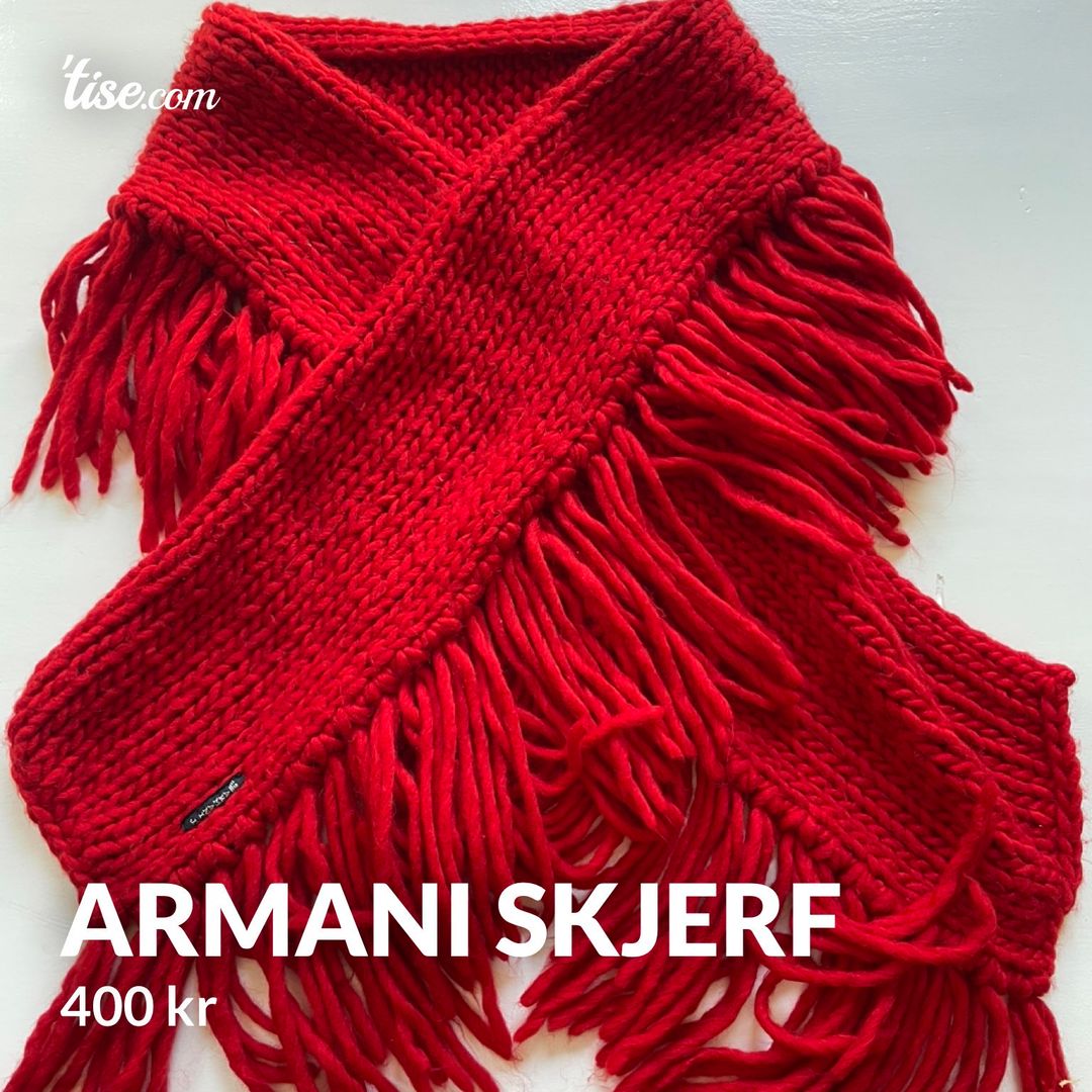 Armani skjerf