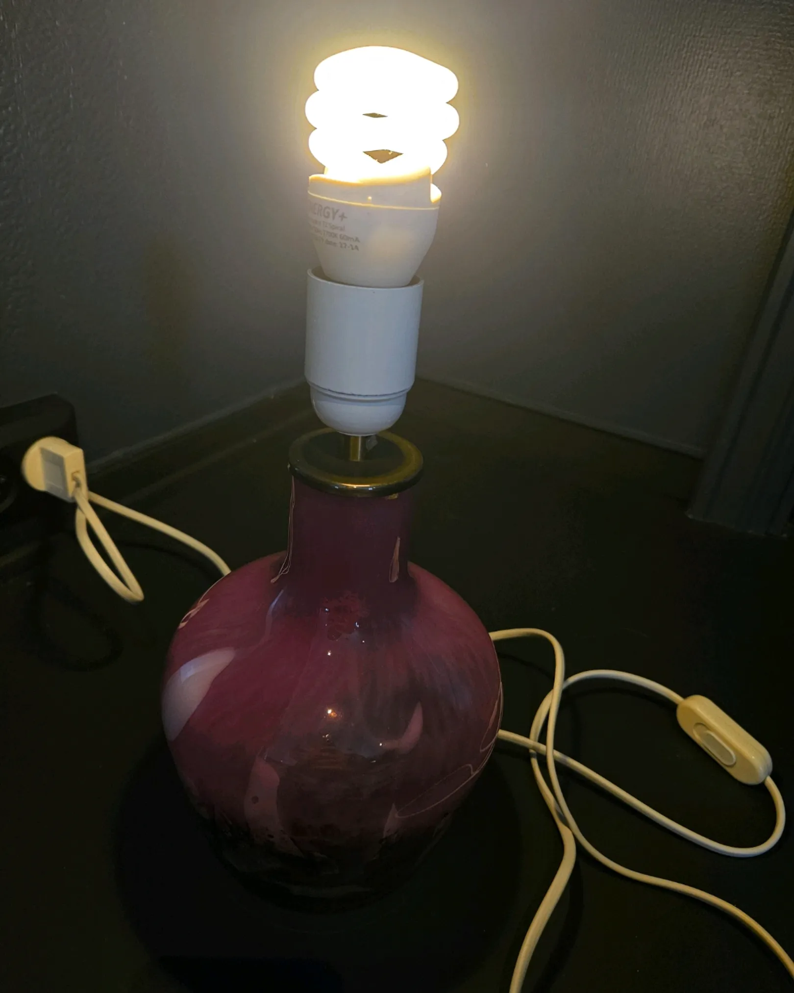 Glasslampe