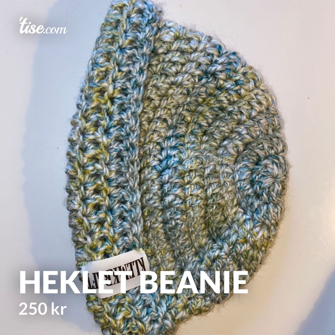 Heklet beanie