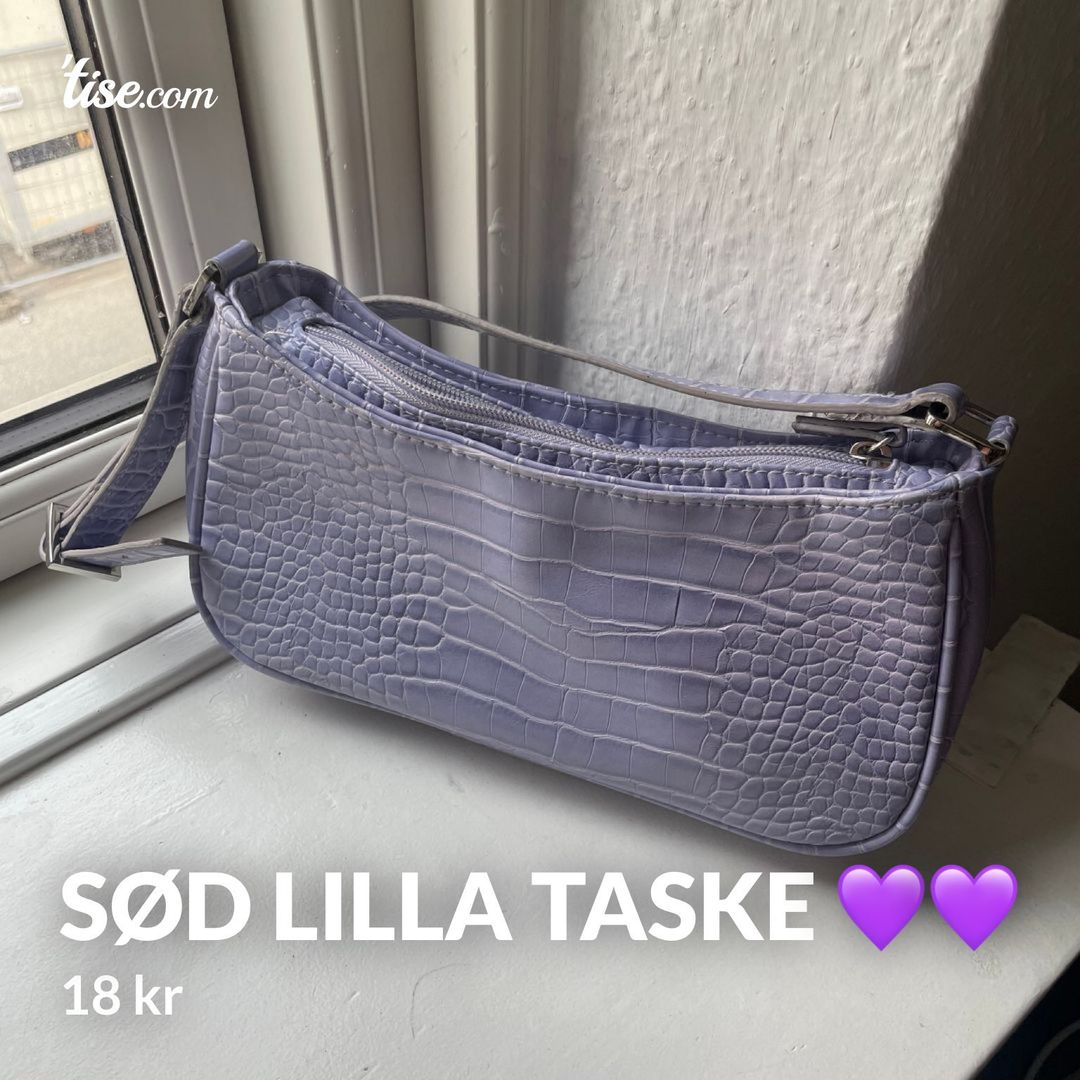 Sød lilla taske 💜💜