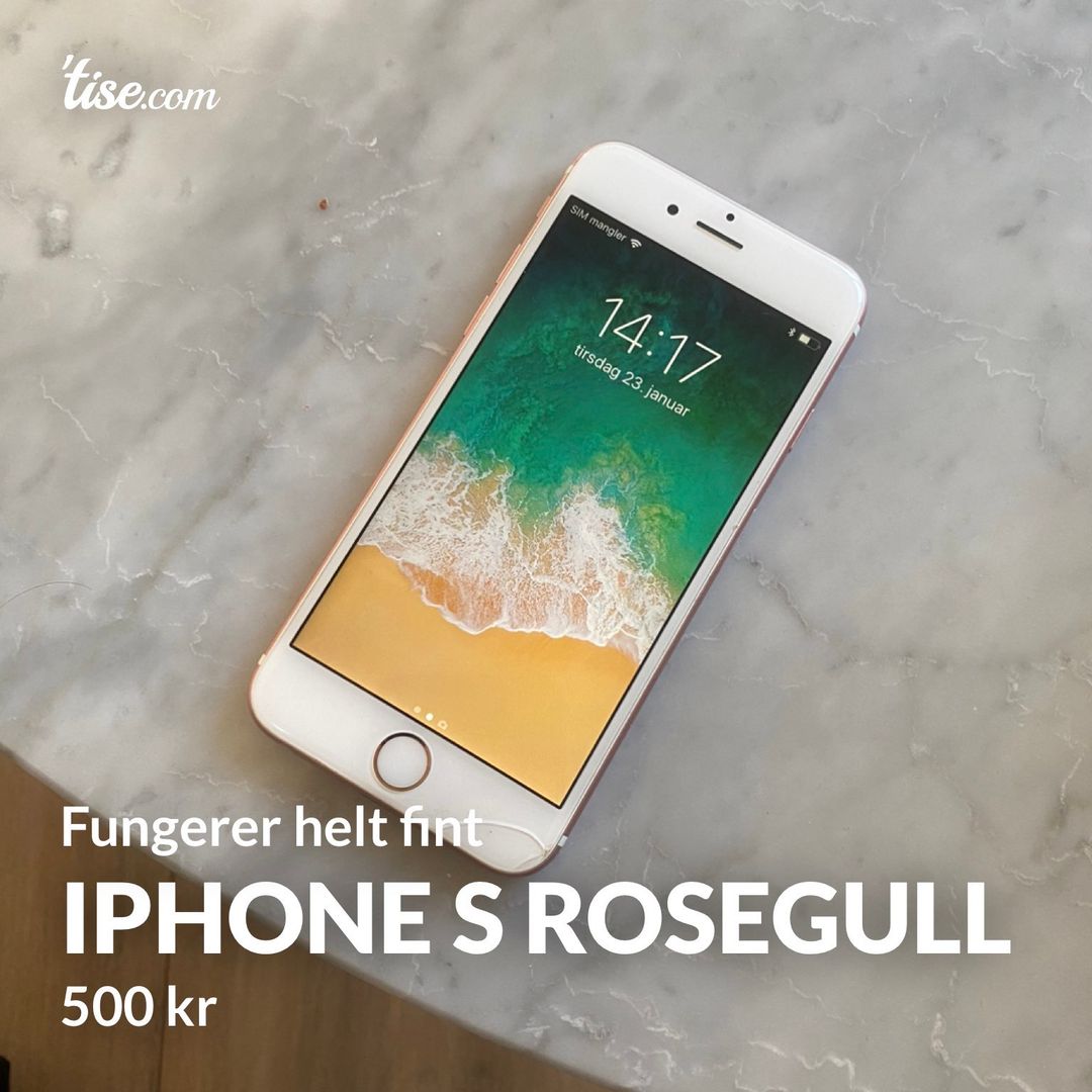 Iphone S rosegull