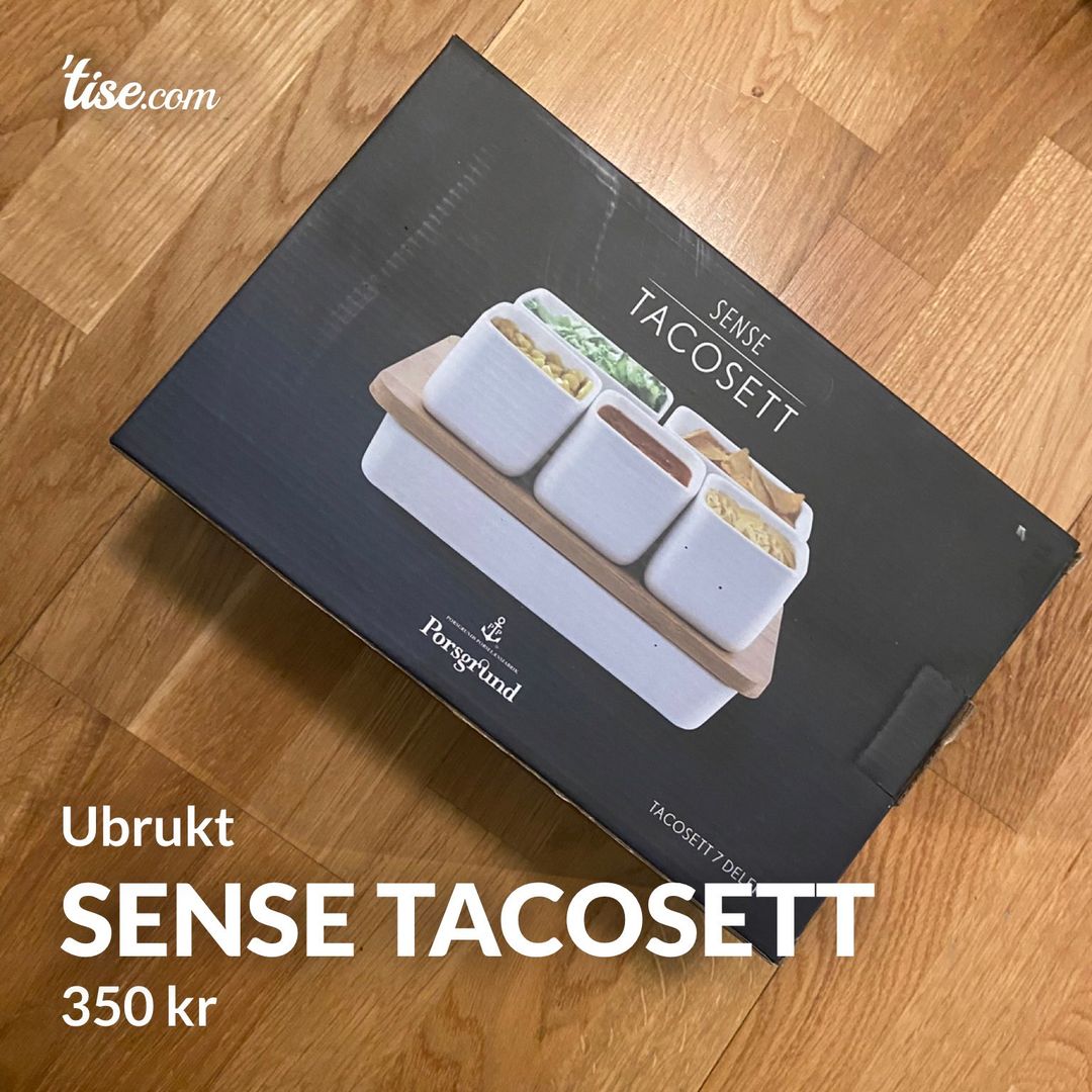 Sense tacosett