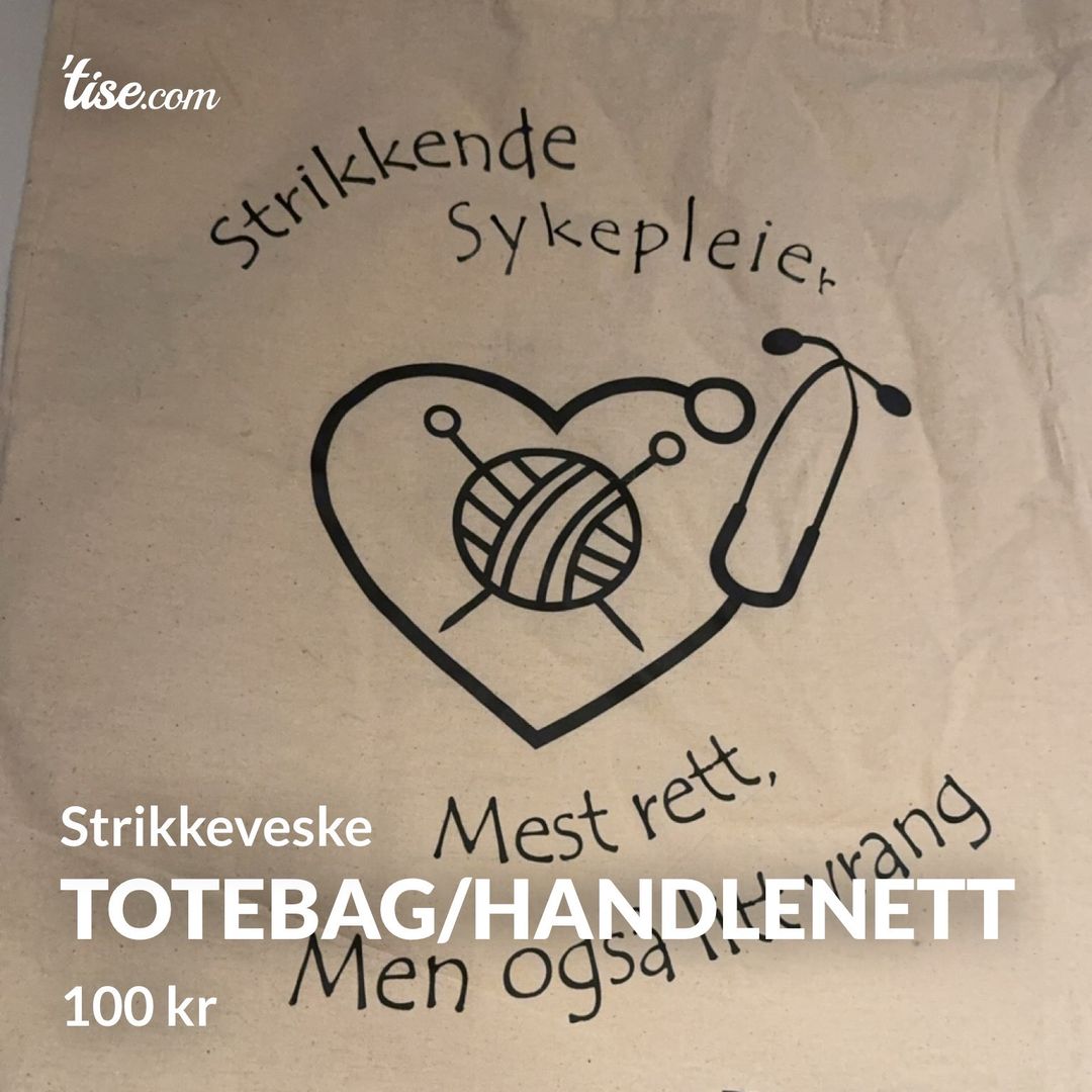 Totebag/handlenett