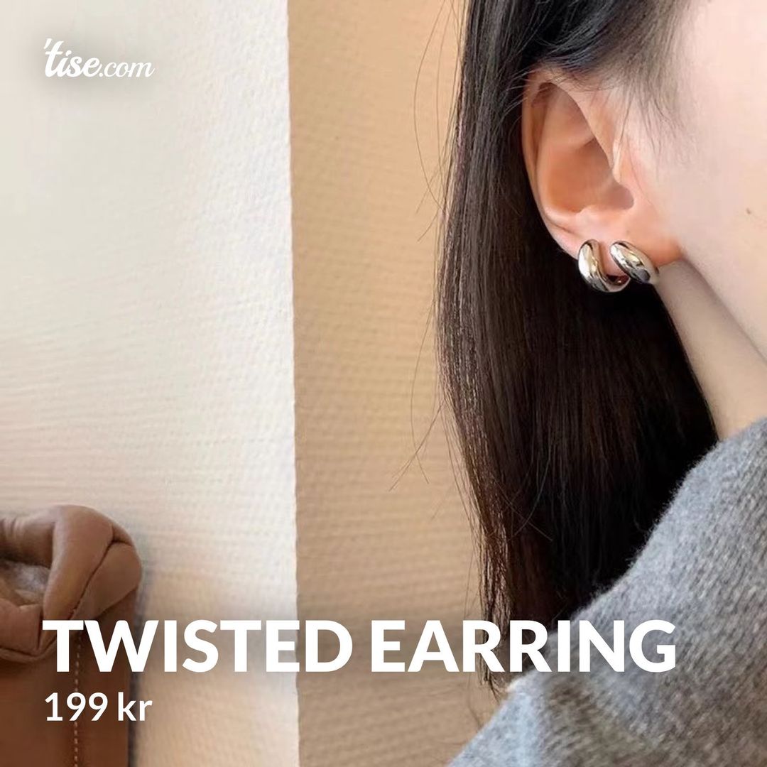 Twisted earring