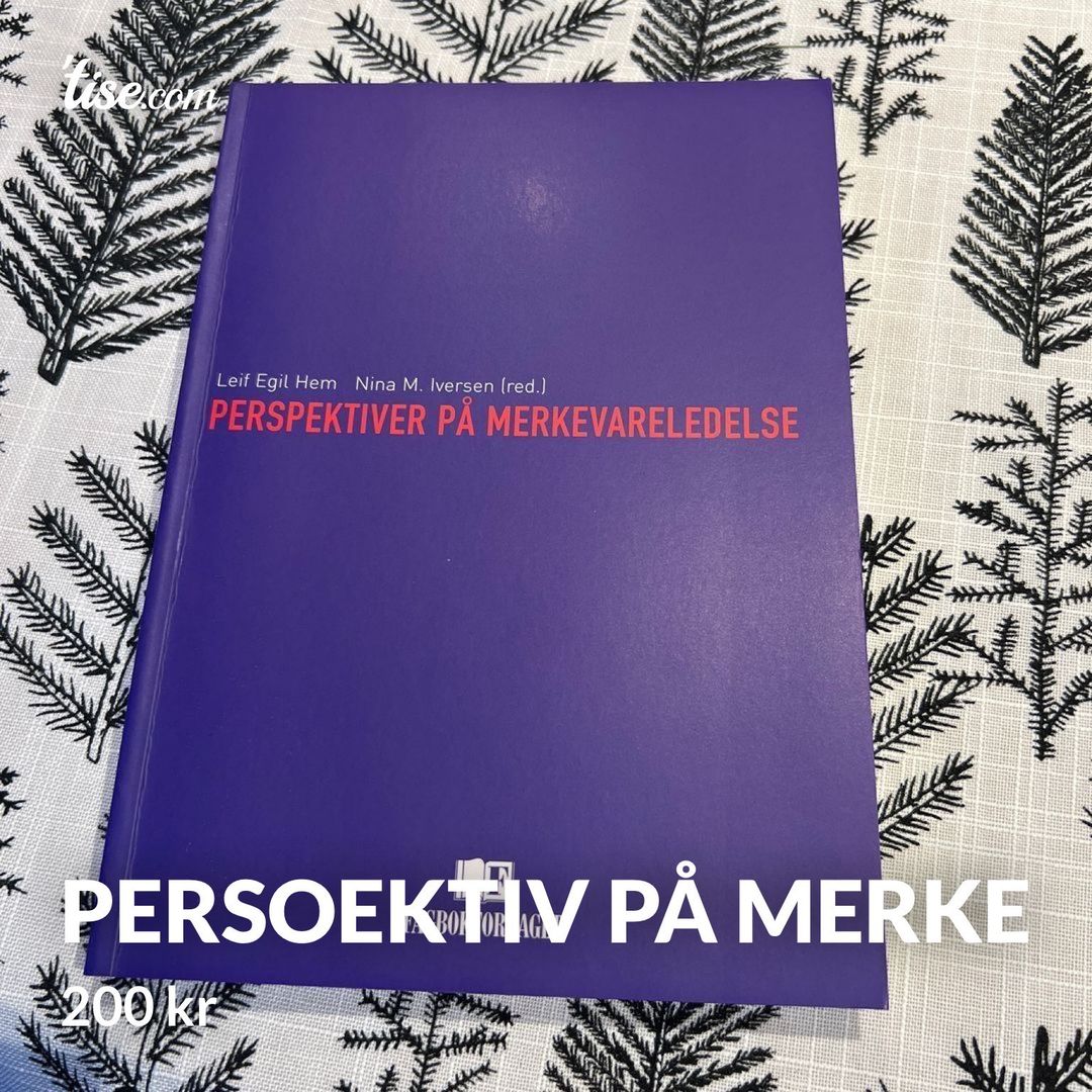 Persoektiv på merke