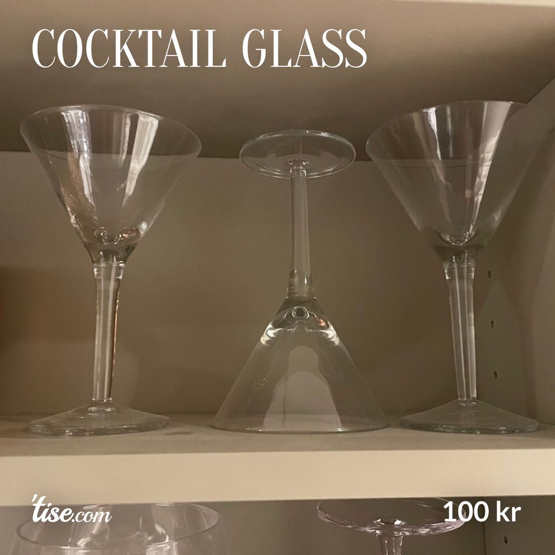 Cocktail glass