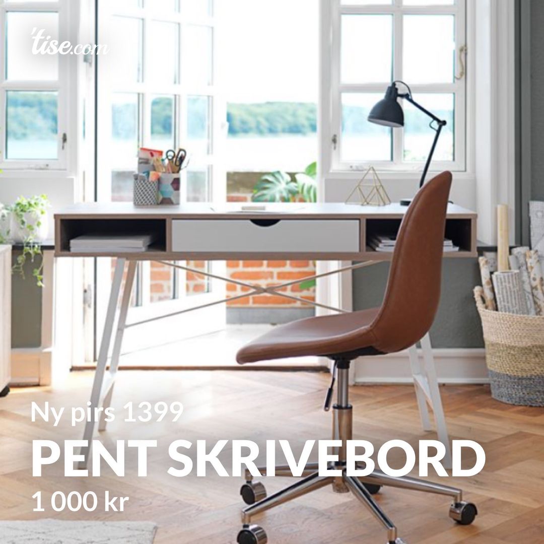 Pent skrivebord