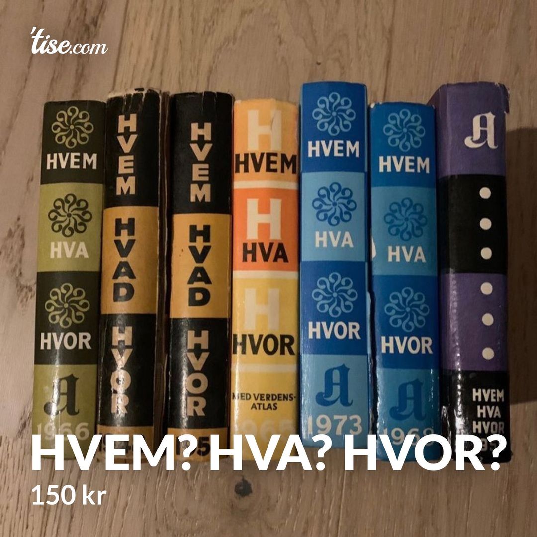 Hvem? Hva? Hvor?