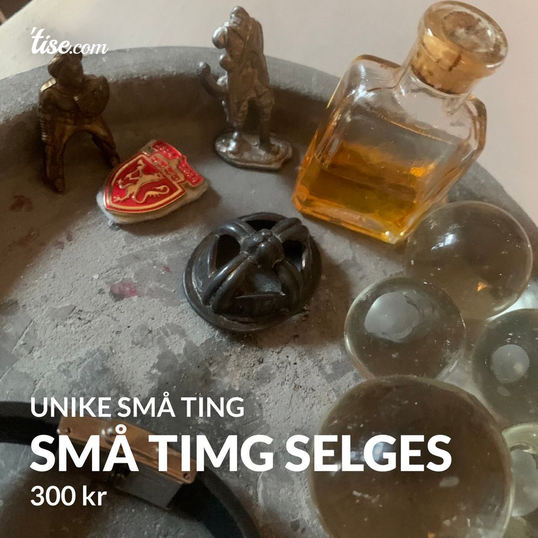 Små timg selges