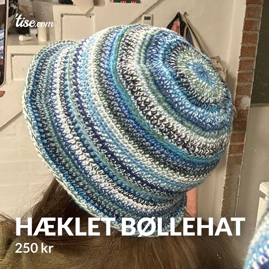 Hæklet bøllehat