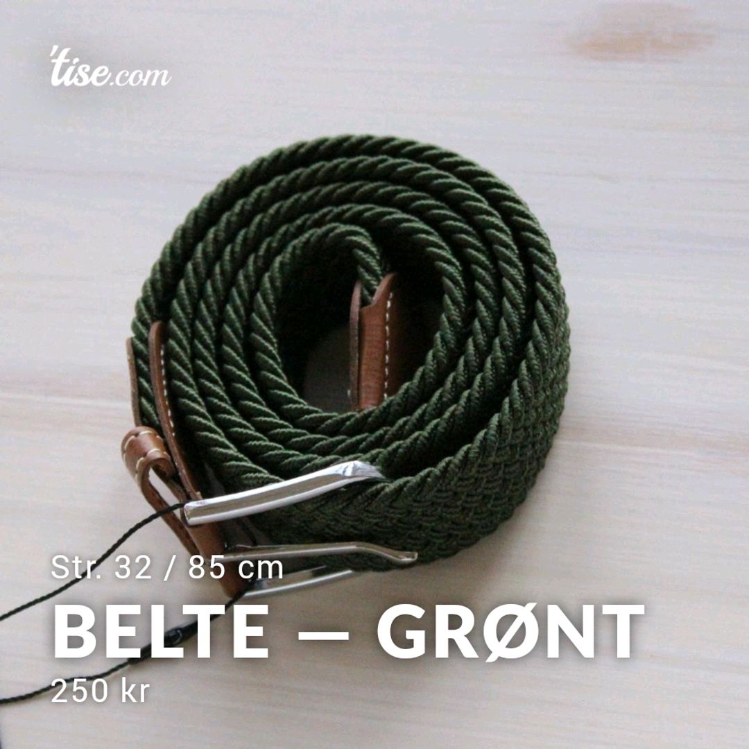 Belte — Grønt