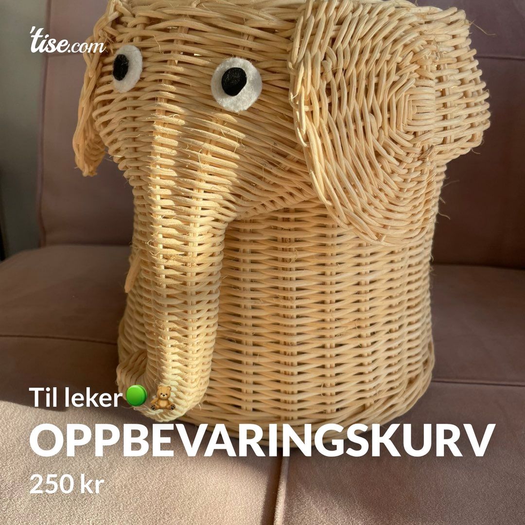 Oppbevaringskurv