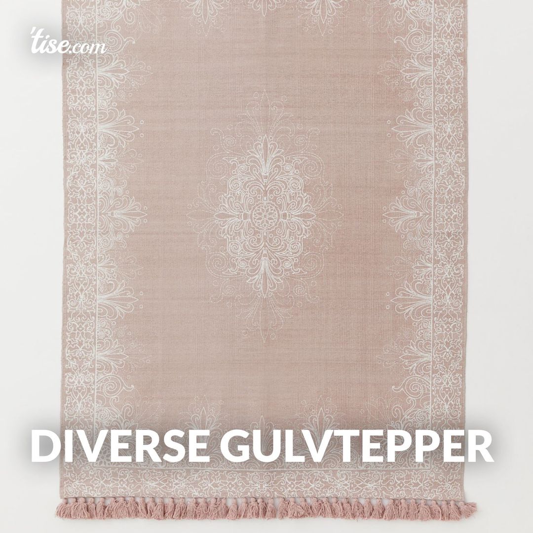 Diverse gulvtepper