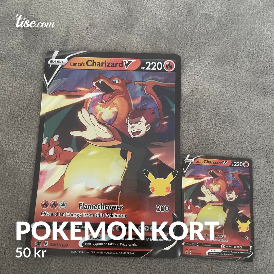 Pokemon kort