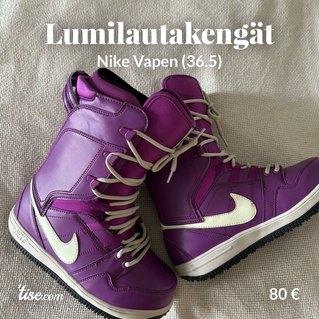 Lumilautakengät