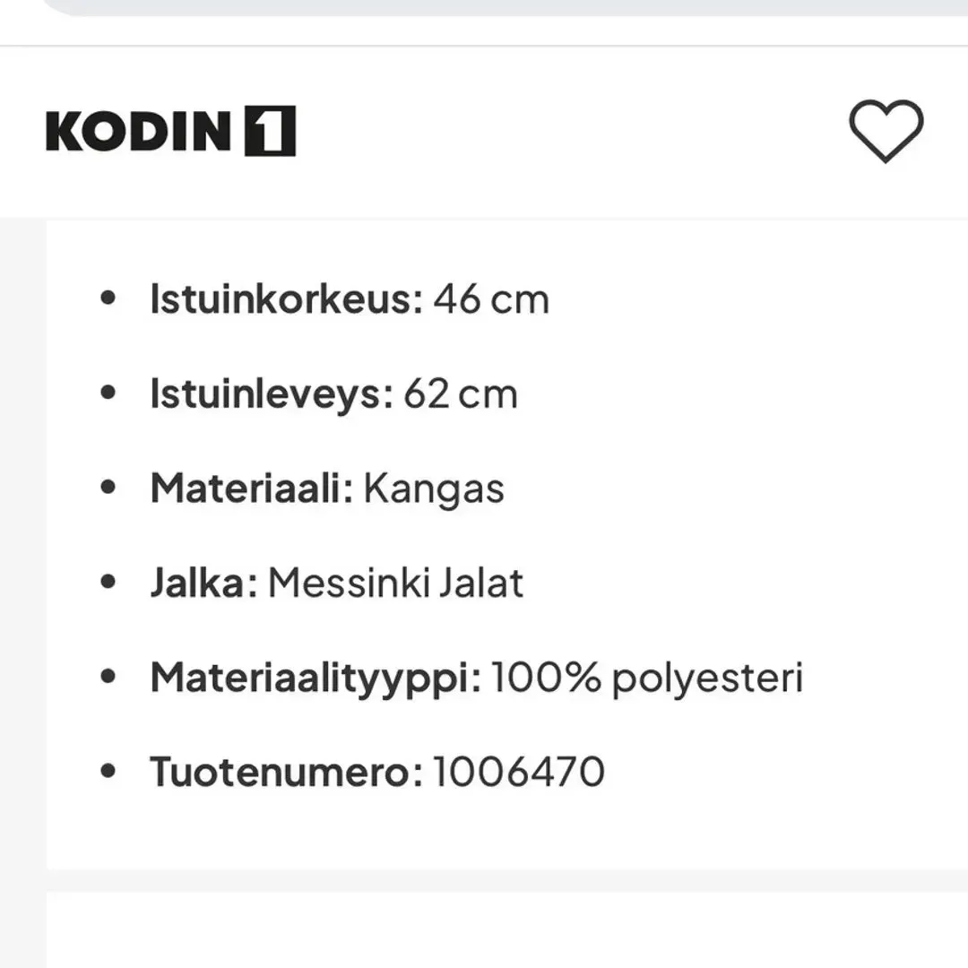 Jalkarahi/Kahvipöytä