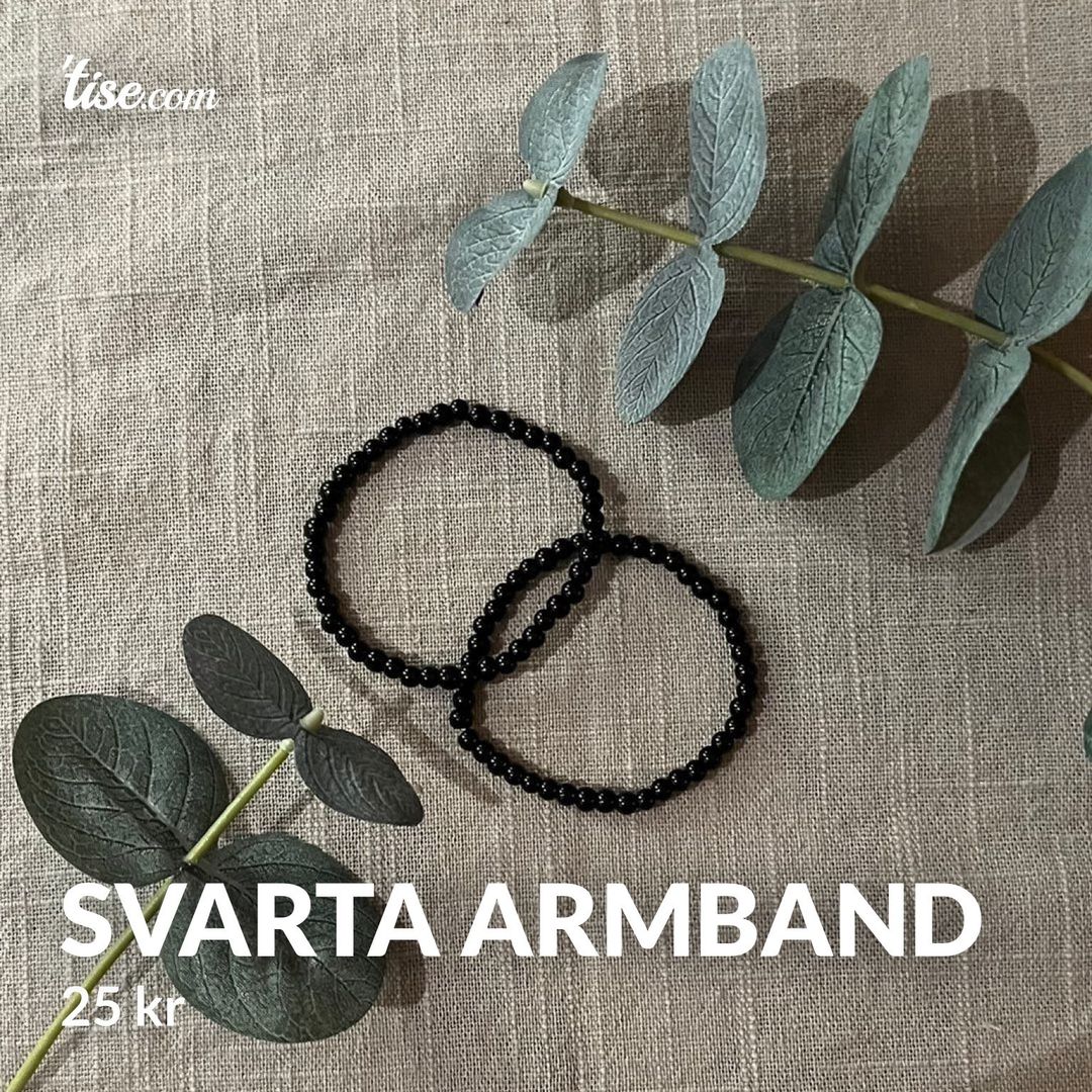 Svarta armband