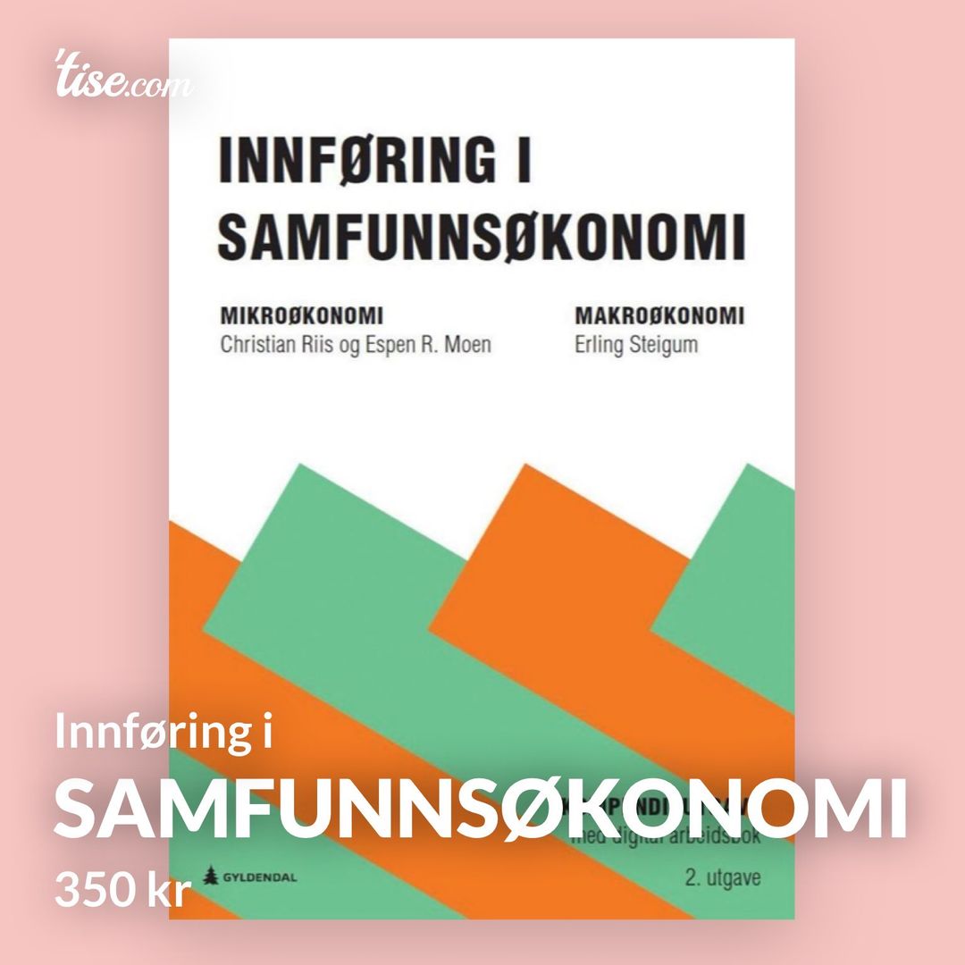 samfunnsøkonomi