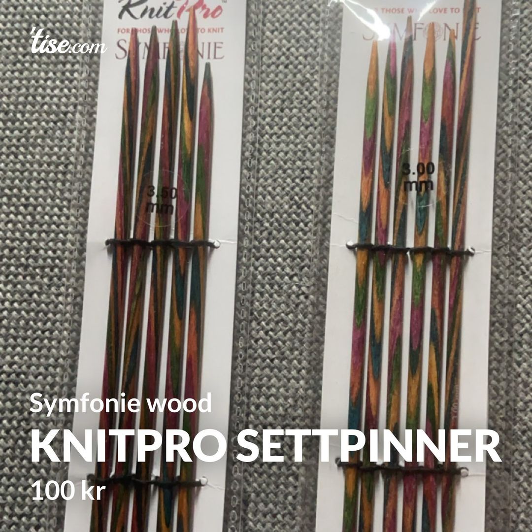 Knitpro settpinner