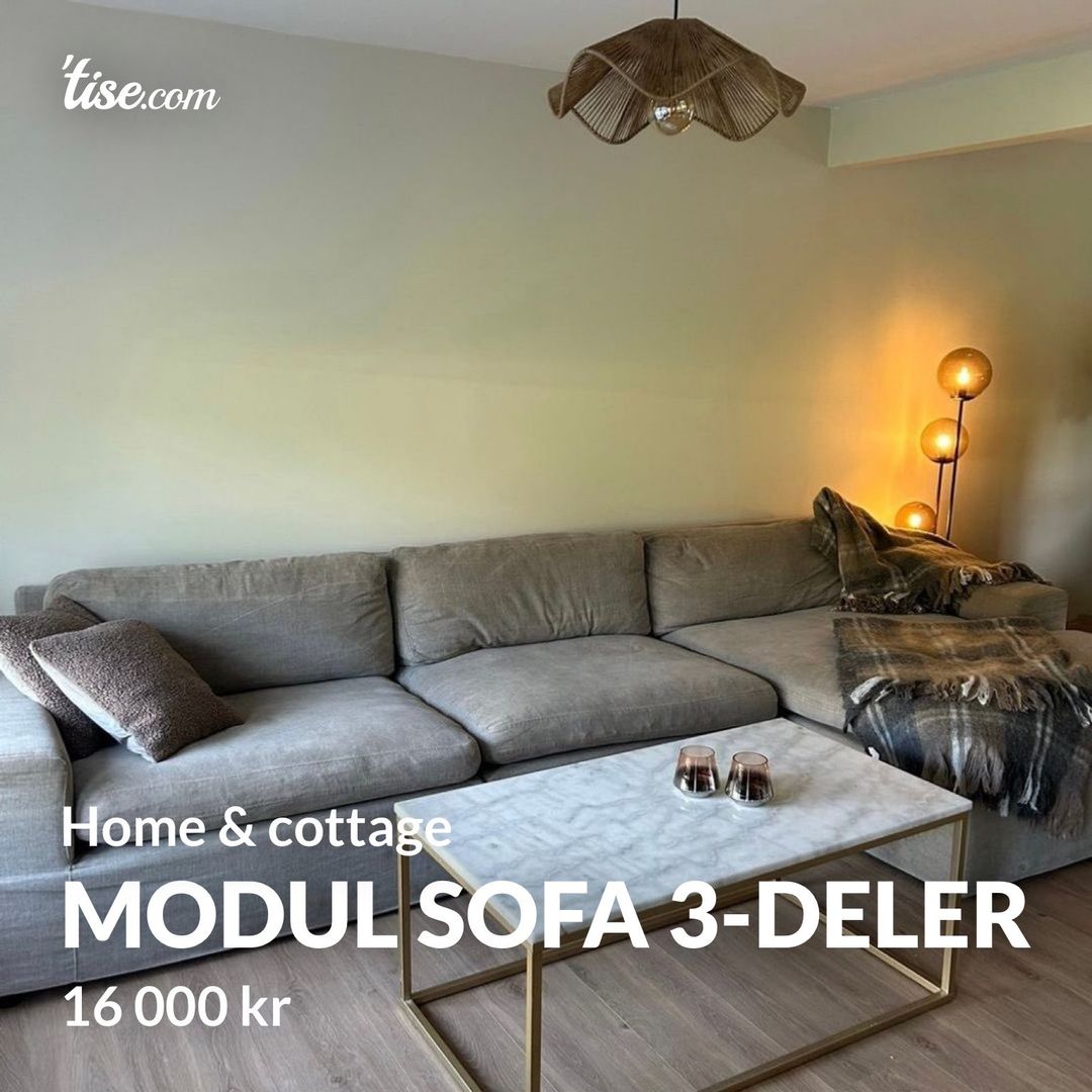 Modul sofa 3-deler