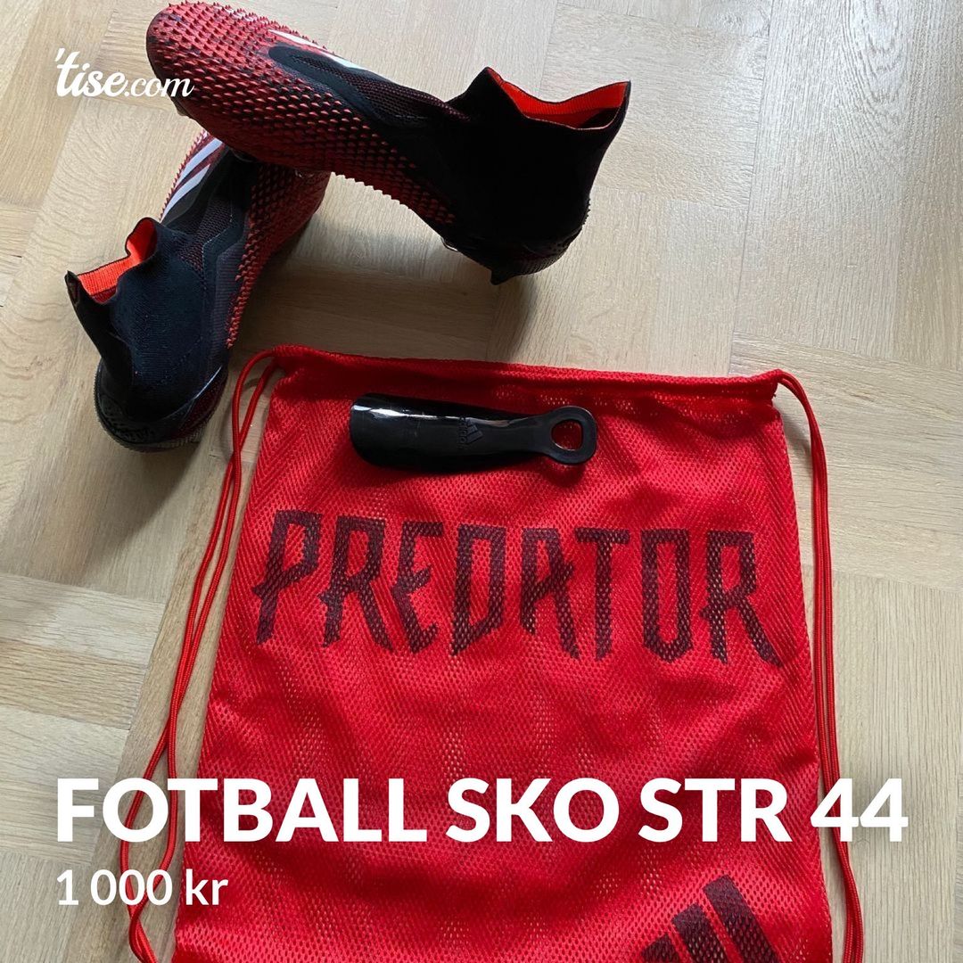 Fotball sko str 44