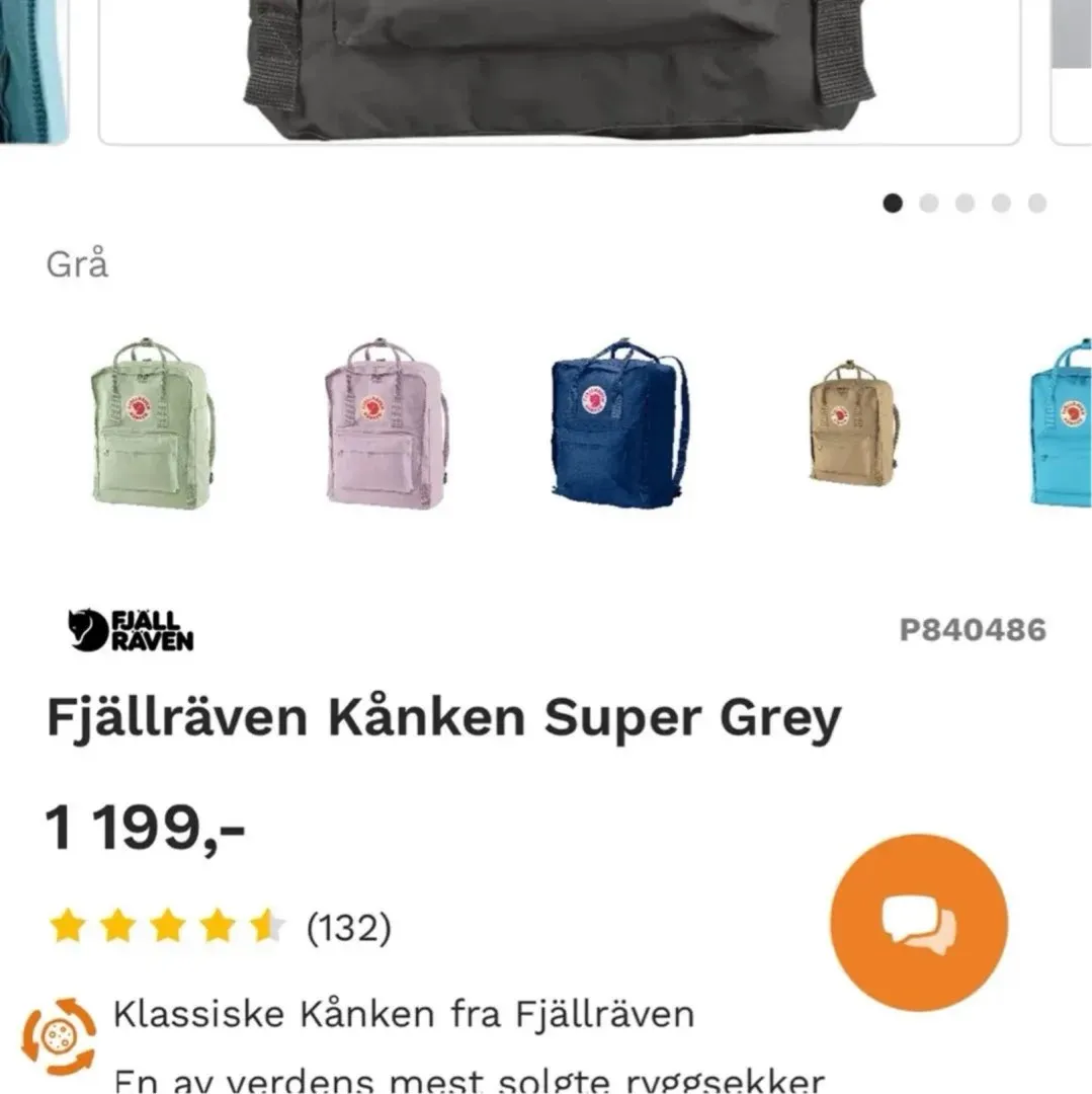 Fjällräven ryggsekk