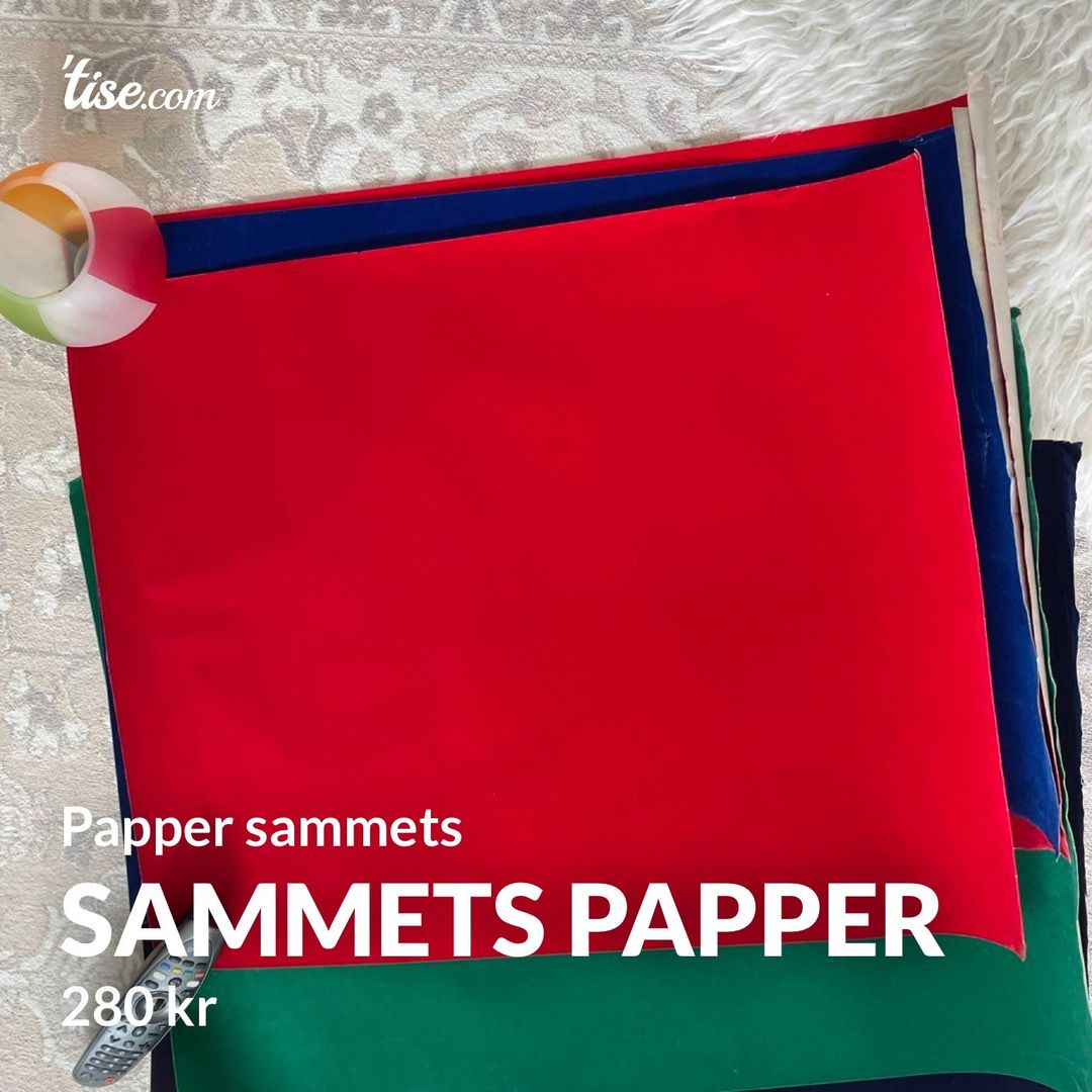 Sammets papper