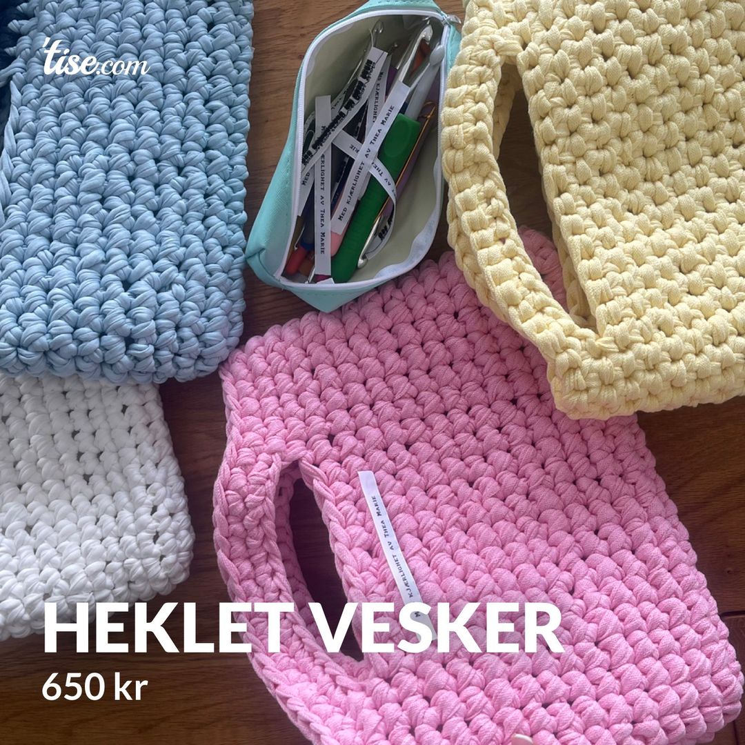 Heklet vesker