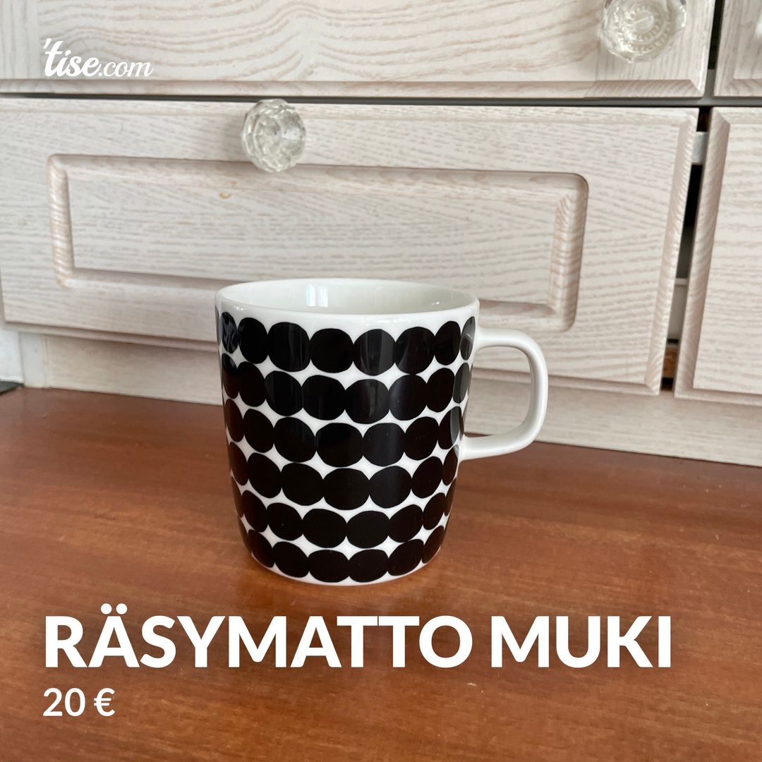 Räsymatto muki