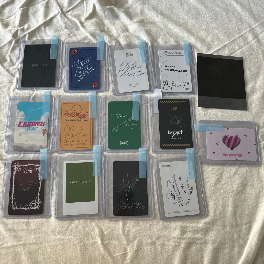 Kpop photocards