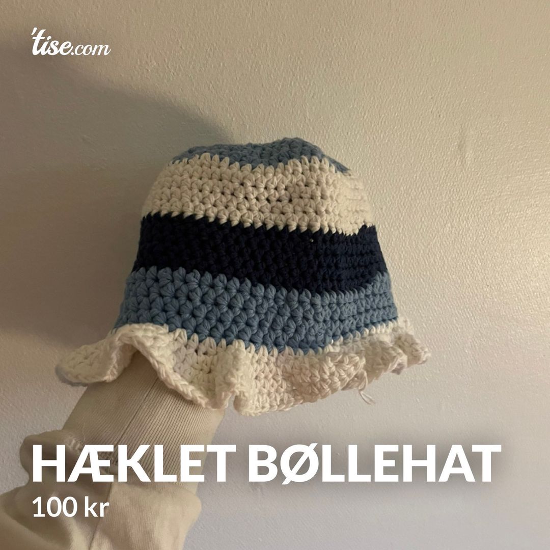 Hæklet bøllehat