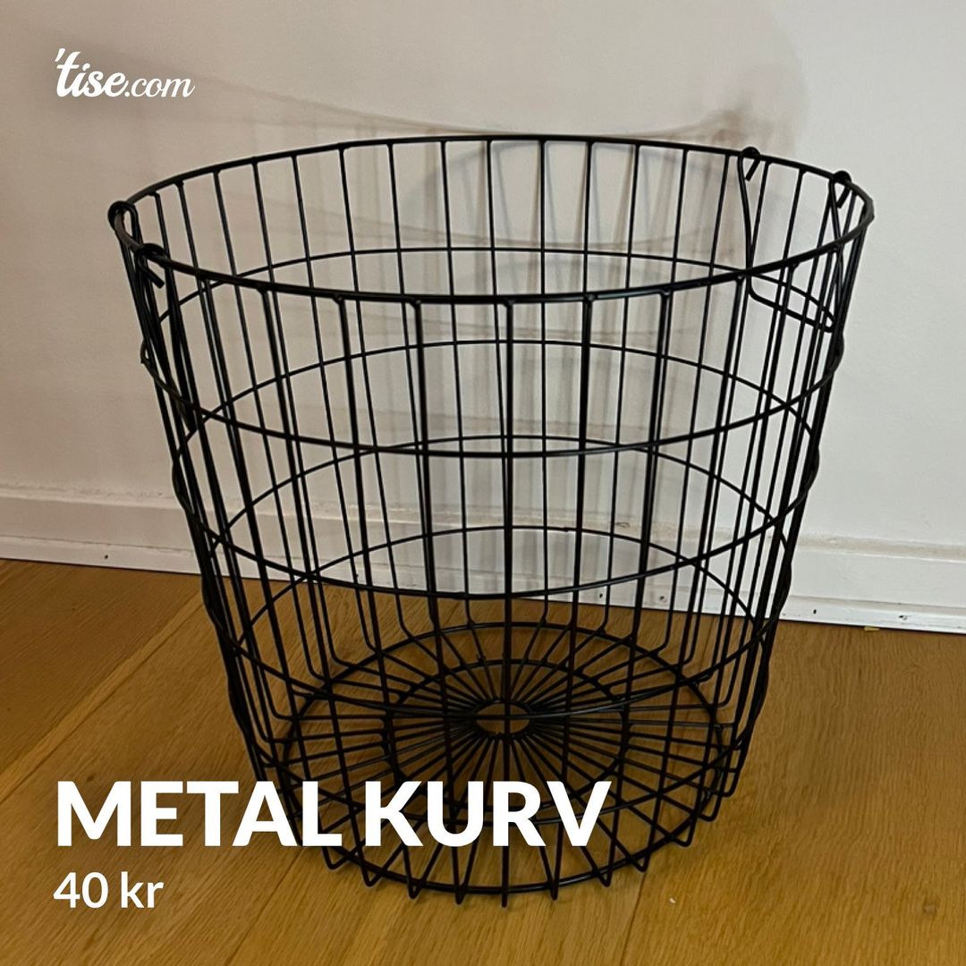 Metal kurv