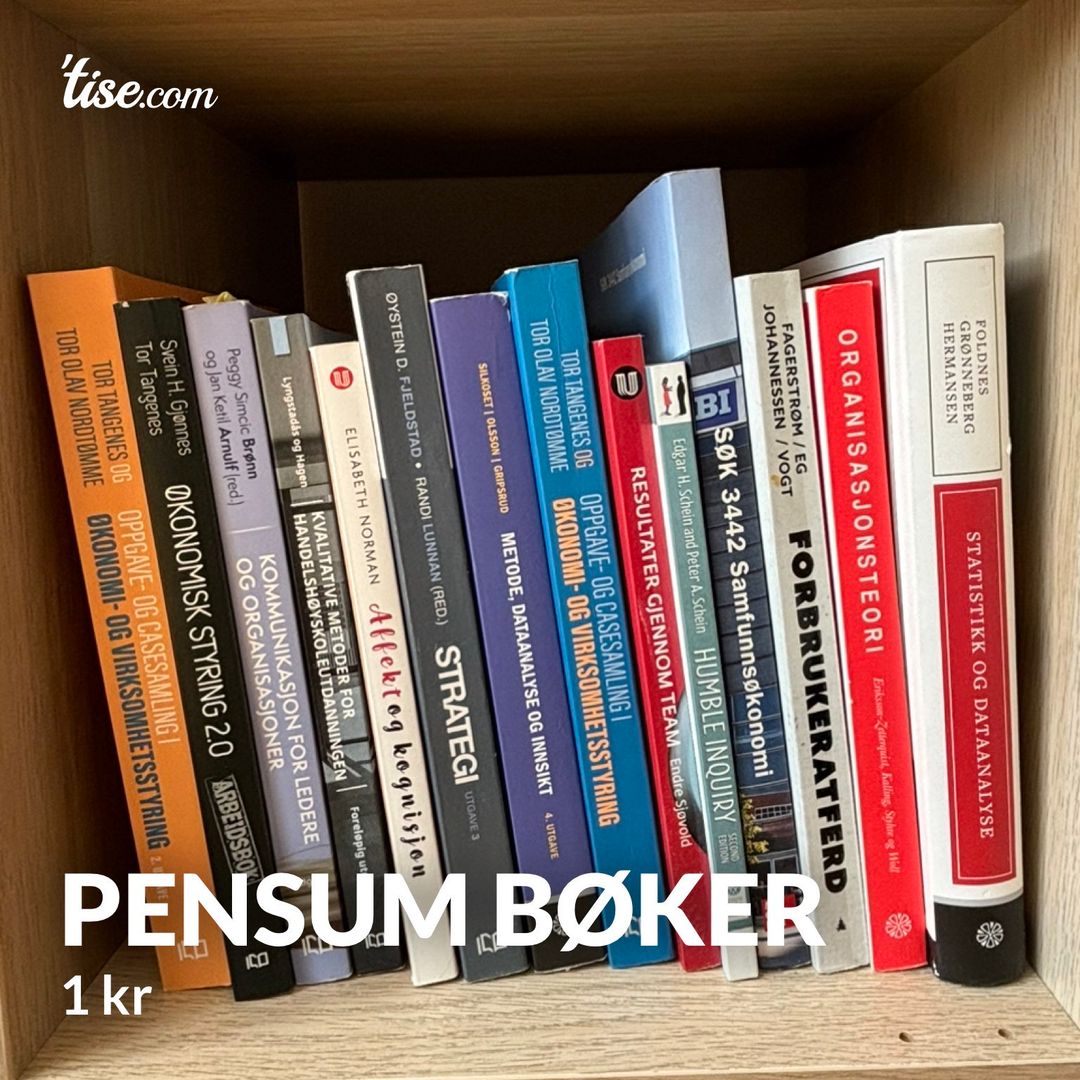 Pensum bøker