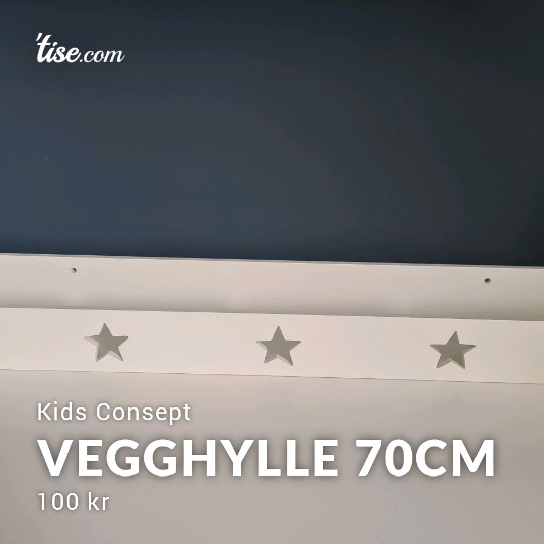 Vegghylle 70cm