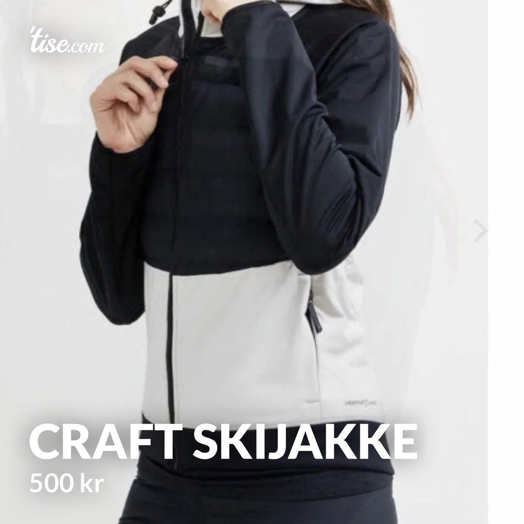 Craft skijakke