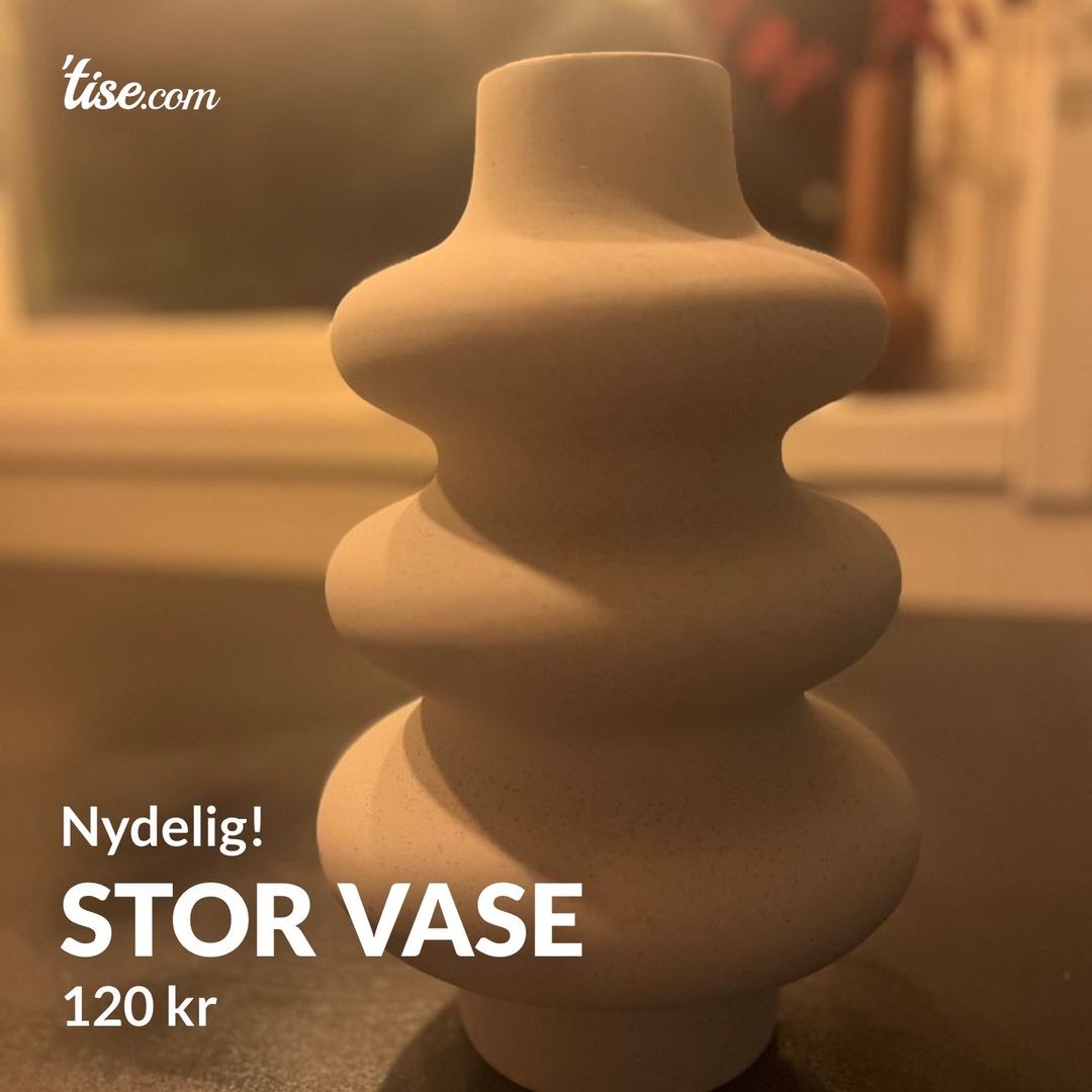 Stor vase