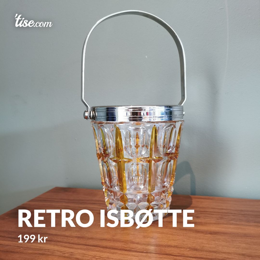 Retro isbøtte