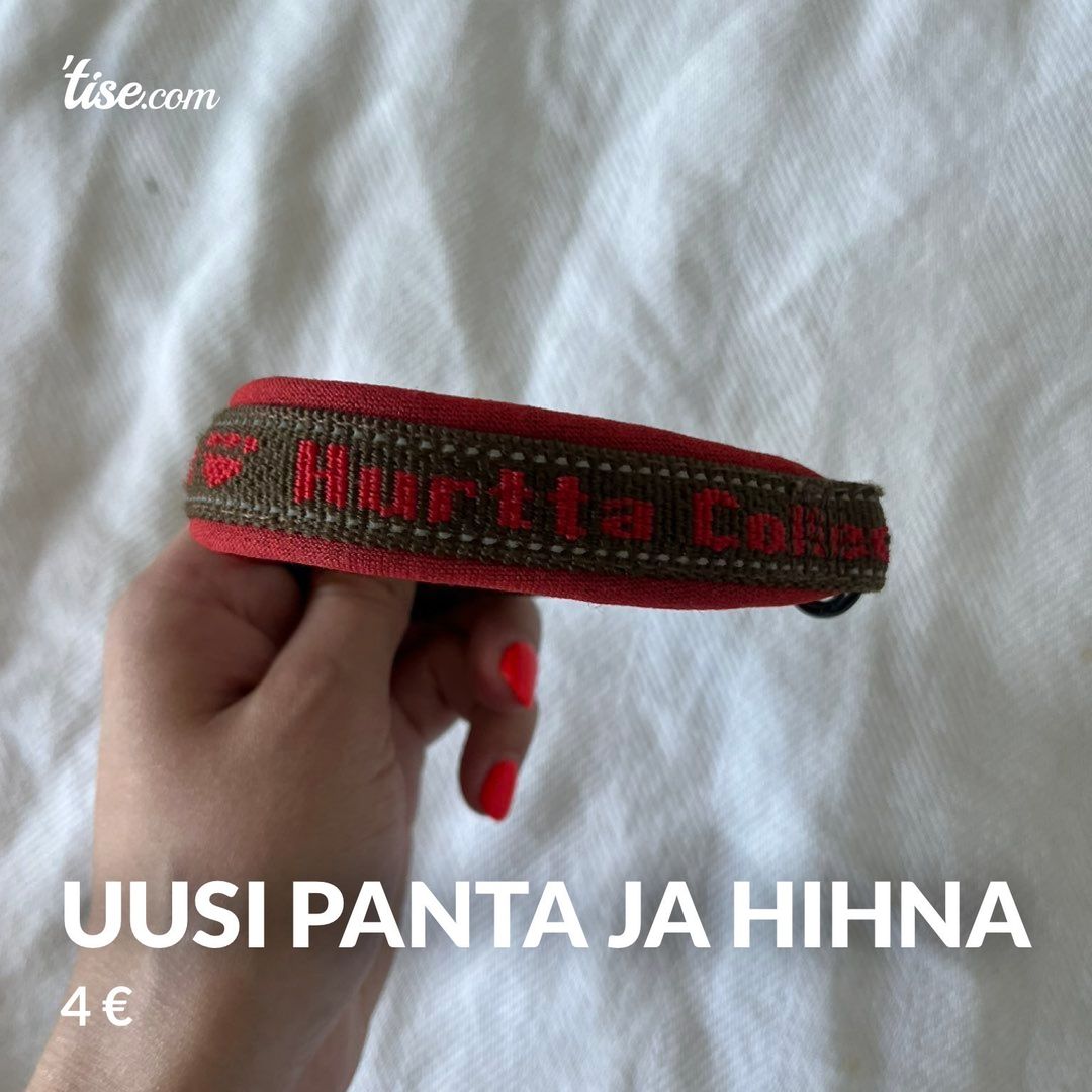 Uusi panta ja hihna