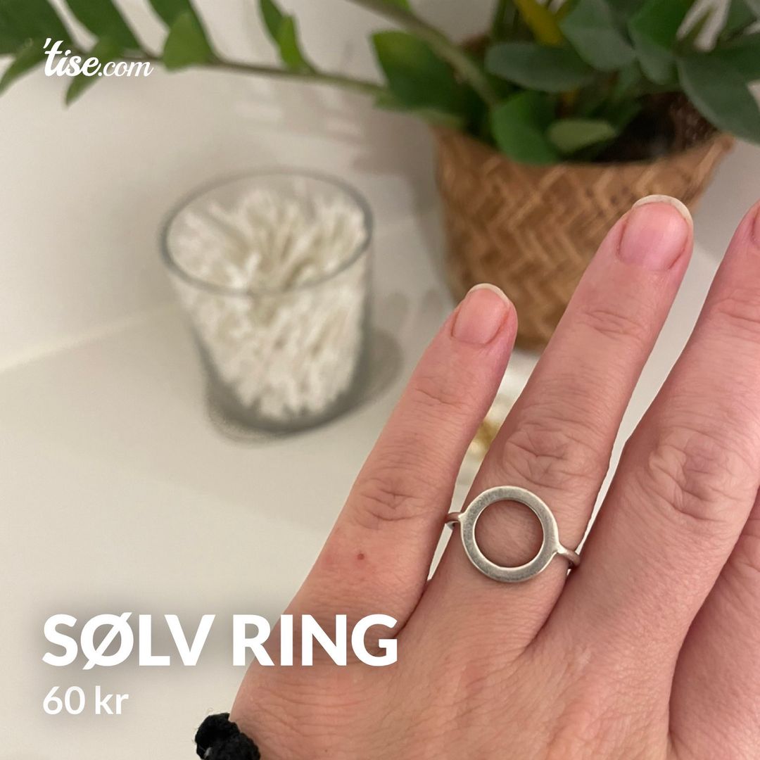 Sølv ring