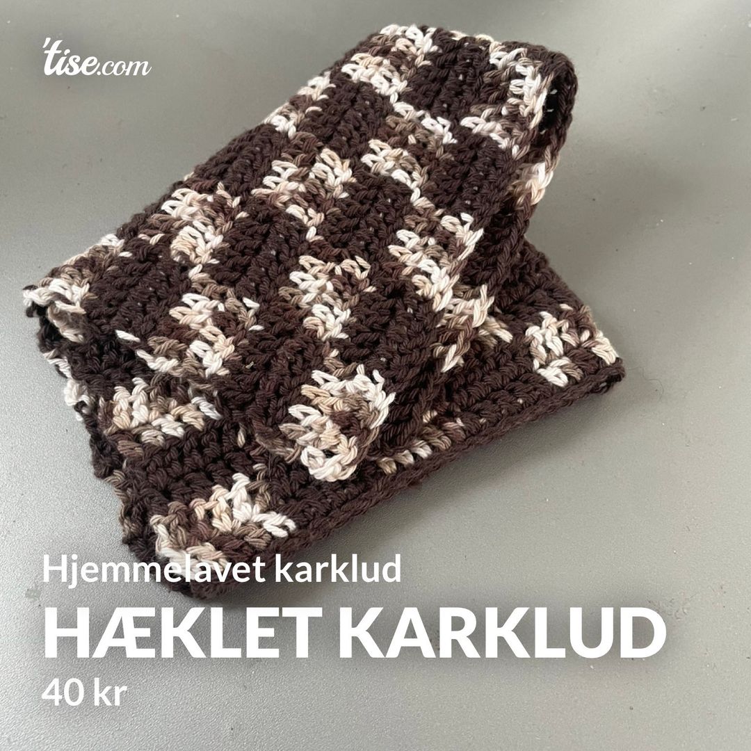 Hæklet karklud