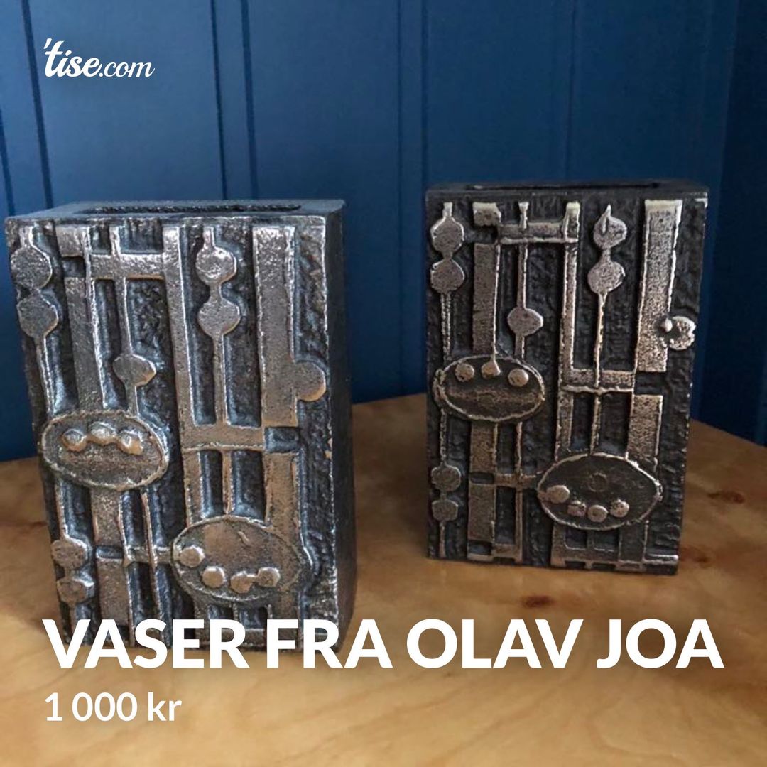 Vaser fra Olav Joa