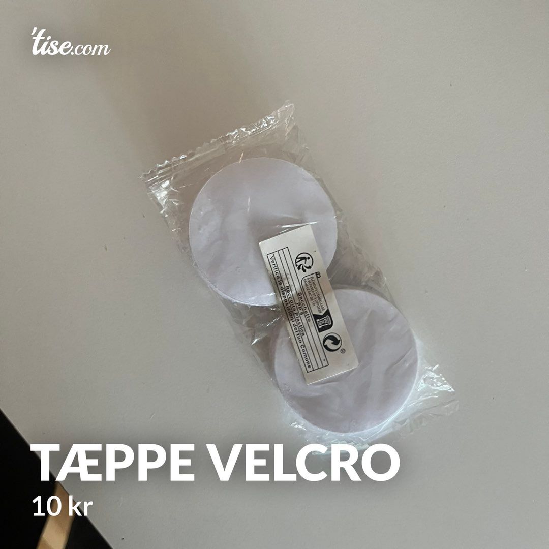 Tæppe velcro