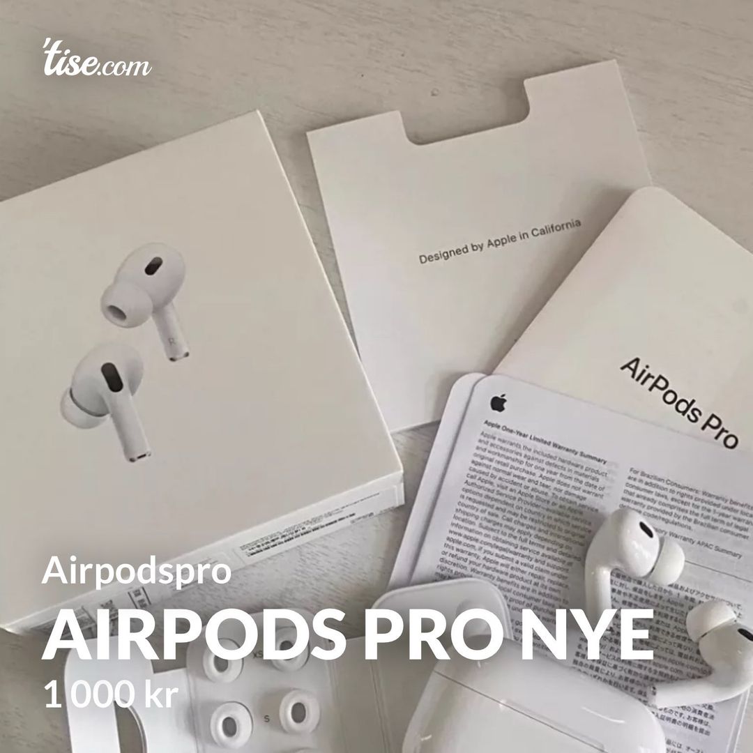 Airpods pro nye