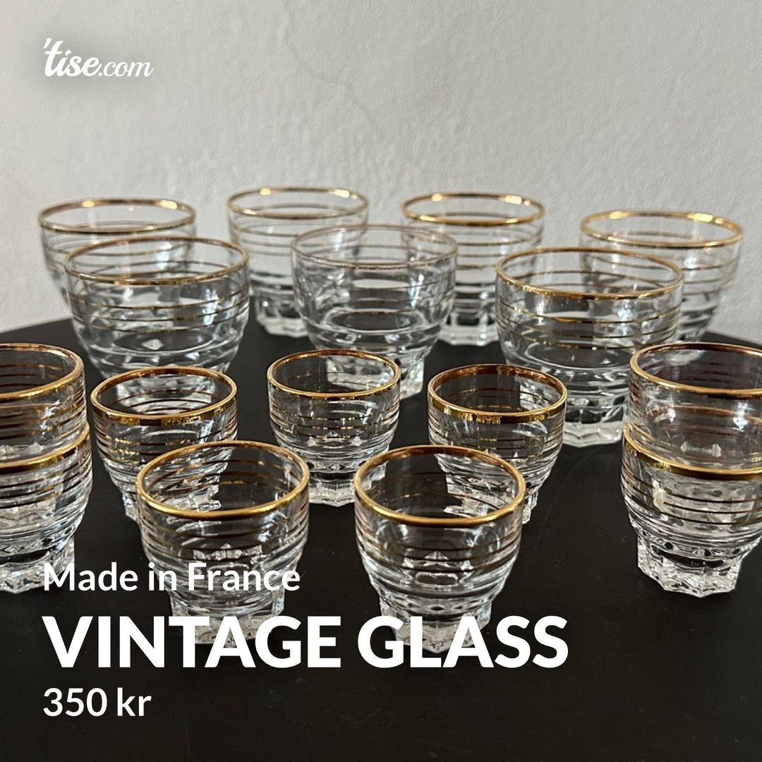 Vintage glass