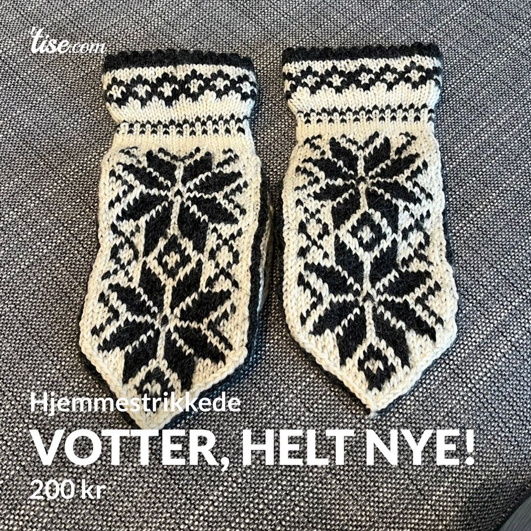 Votter, helt nye!